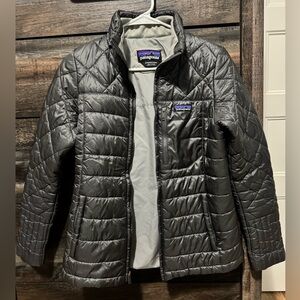 Patagonia Dark Gray Quilted Jacket